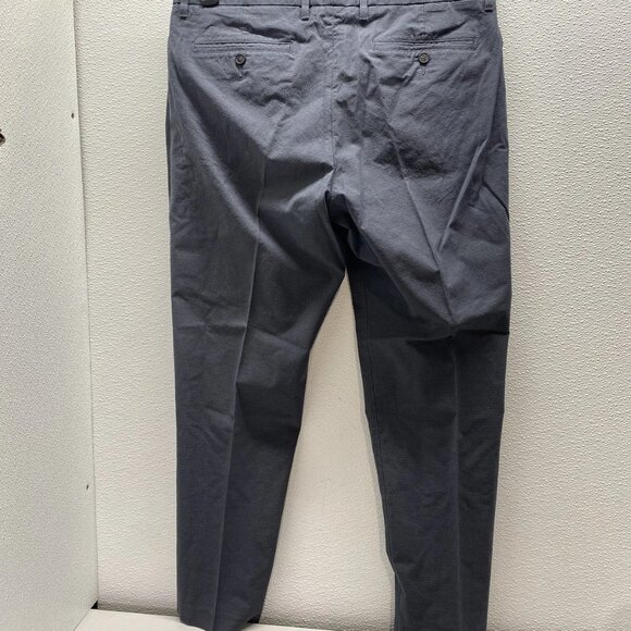 NEW BONOBOS Men's Weekday Warrior Dress Pants Size 34 x 30 Soft Houndstooth Navy - Picture 7 of 13